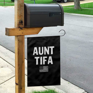 Funny Aunt Tifa Garden Flag Political Satire Vintage American Flag TS11 Print Your Wear