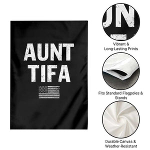 Funny Aunt Tifa Garden Flag Political Satire Vintage American Flag TS11 Print Your Wear