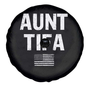 Funny Aunt Tifa Spare Tire Cover Political Satire Vintage American Flag TS11 Print Your Wear