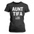 Funny Aunt Tifa T Shirt For Women Political Satire Vintage American Flag TS11 Black Print Your Wear