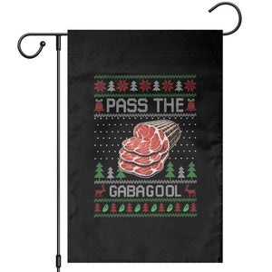 Funny Pass The Gabagool Christmas Garden Flag Italian Food TS11 Black Print Your Wear