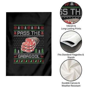 Funny Pass The Gabagool Christmas Garden Flag Italian Food TS11 Print Your Wear