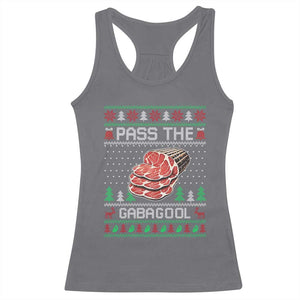Funny Pass The Gabagool Christmas Racerback Tank Top Italian Food TS11 Charcoal Print Your Wear