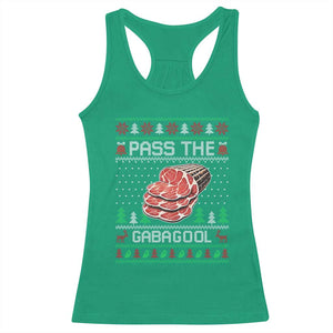 Funny Pass The Gabagool Christmas Racerback Tank Top Italian Food TS11 Irish Green Print Your Wear