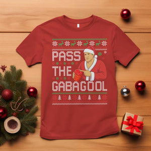 Funny Pass The Gabagool Christmas T Shirt Italian Food Xmas Mafia Gangster Movie TS11 Red Print Your Wear