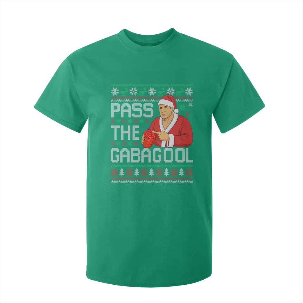 Funny Pass The Gabagool Christmas T Shirt For Kid Italian Food Xmas Mafia Gangster Movie TS11 Irish Green Print Your Wear