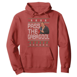 Funny Pass The Gabagool Christmas Hoodie Italian Food Xmas Mafia Movie TS11 Red Print Your Wear