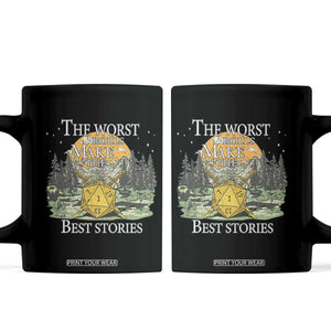Not All Those Who Wander Are Lost Nevermind Coffee Mug Funny RPG Parody Gamer TS11 Black Print Your Wear