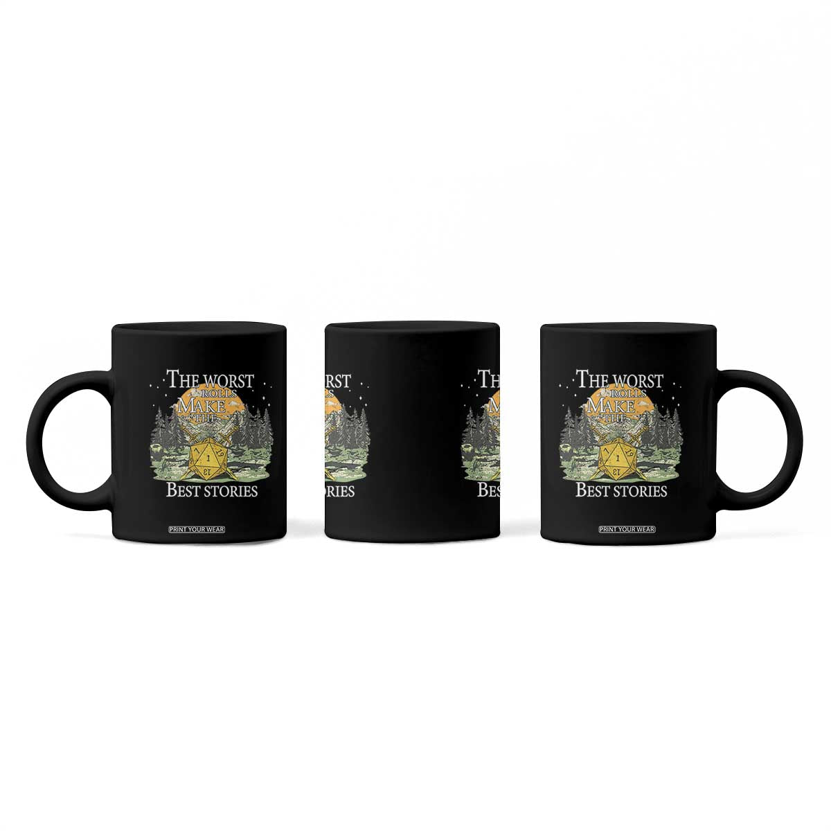 Not All Those Who Wander Are Lost Nevermind Coffee Mug Funny RPG Parody Gamer TS11 Print Your Wear