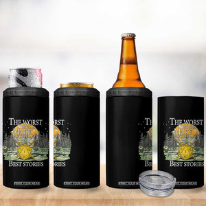 Not All Those Who Wander Are Lost Nevermind 4 in 1 Can Cooler Tumbler Funny RPG Parody Gamer TS11 Print Your Wear