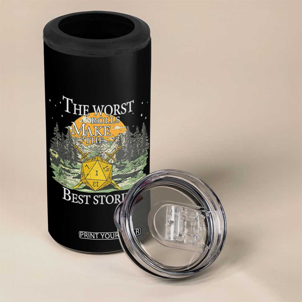 Not All Those Who Wander Are Lost Nevermind 4 in 1 Can Cooler Tumbler Funny RPG Parody Gamer TS11 Print Your Wear