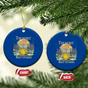 Not All Those Who Wander Are Lost Nevermind Ceramic Ornament Funny RPG Parody Gamer TS11 1pc Blue Print Your Wear