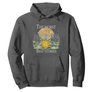 Not All Those Who Wander Are Lost Nevermind Hoodie Funny RPG Parody Gamer TS11 Dark Heather Print Your Wear