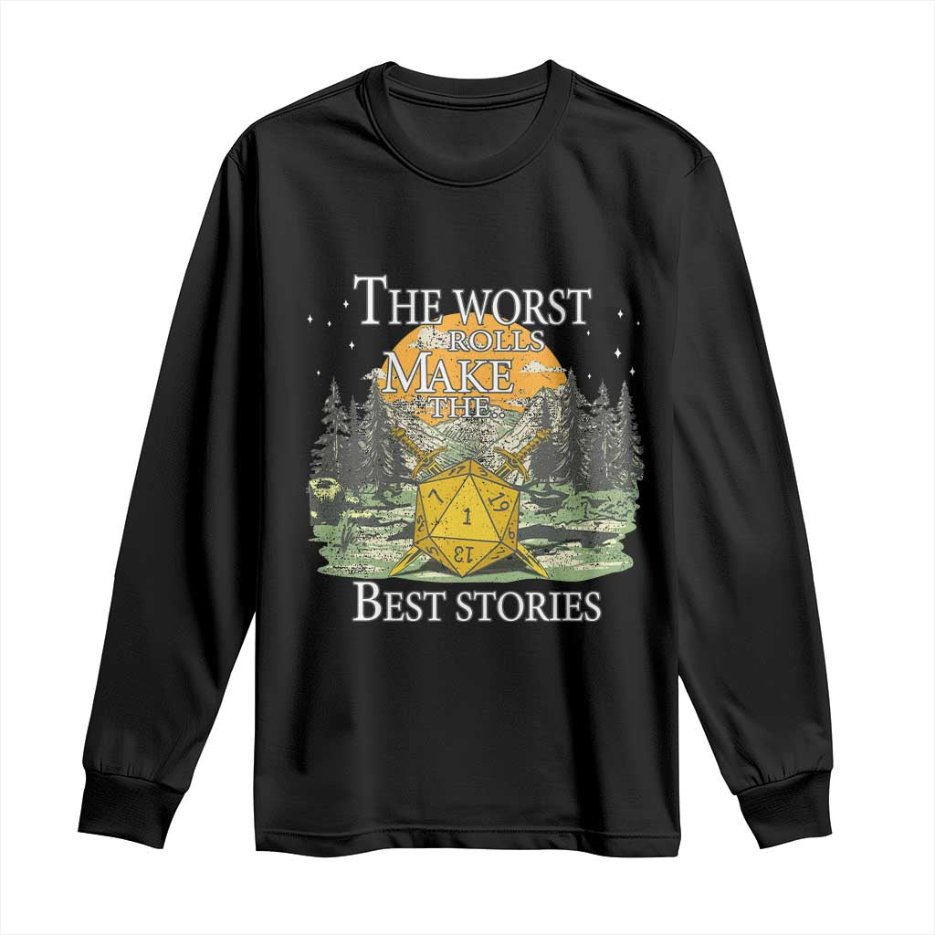 Not All Those Who Wander Are Lost Nevermind Long Sleeve Shirt Funny RPG Parody Gamer TS11 Black Print Your Wear