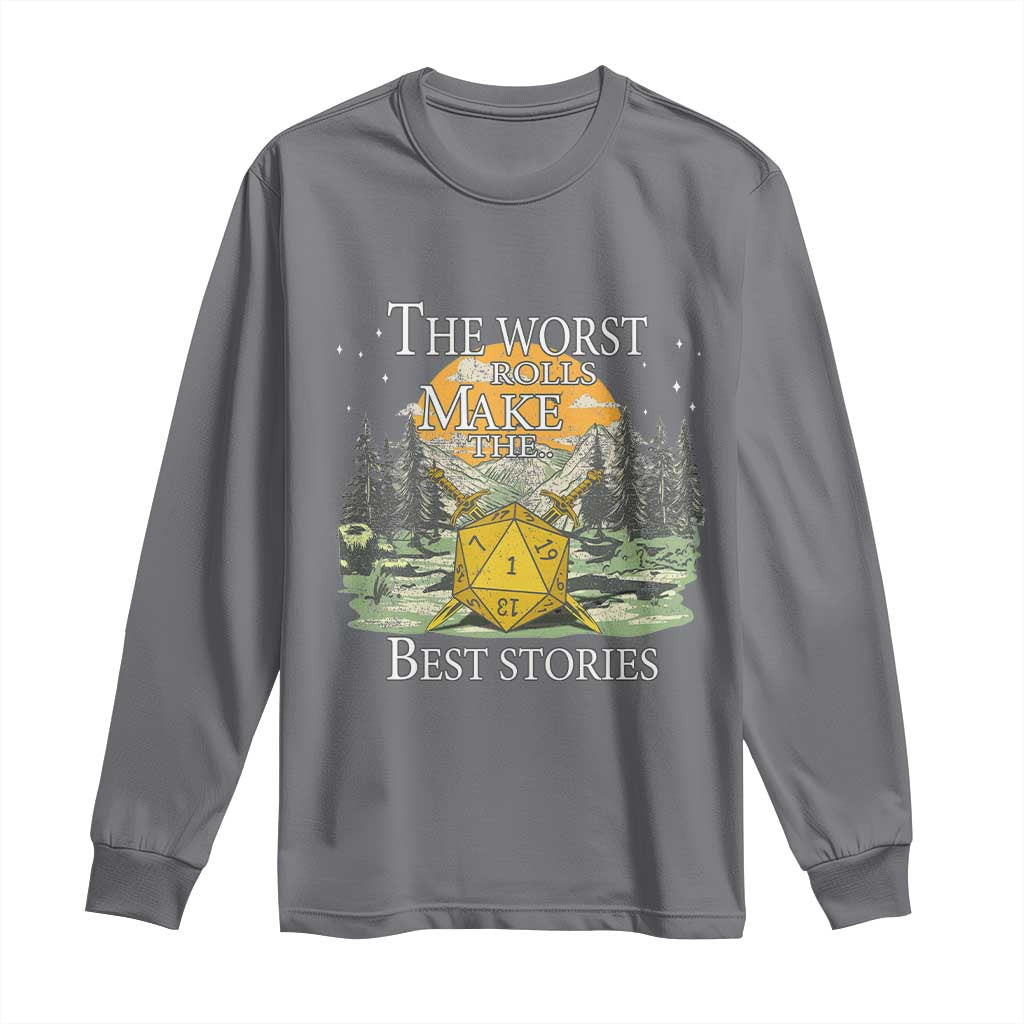 Not All Those Who Wander Are Lost Nevermind Long Sleeve Shirt Funny RPG Parody Gamer TS11 Charcoal Print Your Wear