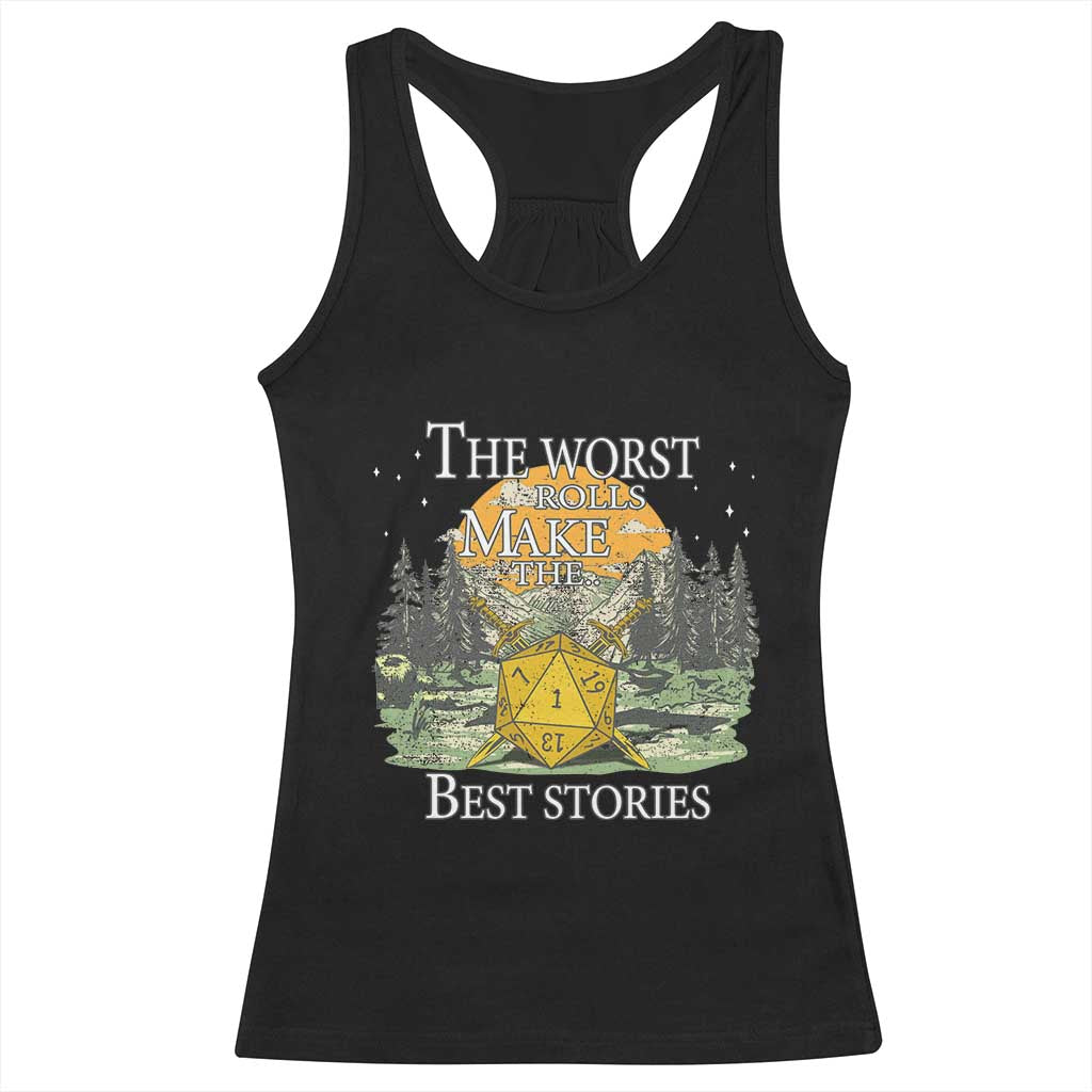 Not All Those Who Wander Are Lost Nevermind Racerback Tank Top Funny RPG Parody Gamer TS11 Black Print Your Wear