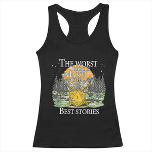 Not All Those Who Wander Are Lost Nevermind Racerback Tank Top Funny RPG Parody Gamer TS11 Black Print Your Wear