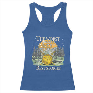 Not All Those Who Wander Are Lost Nevermind Racerback Tank Top Funny RPG Parody Gamer TS11 Royal Blue Print Your Wear