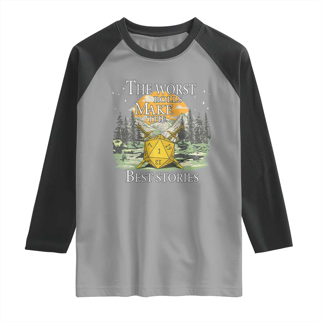 Not All Those Who Wander Are Lost Nevermind Raglan Shirt Funny RPG Parody Gamer TS11 Sport Gray Black Print Your Wear