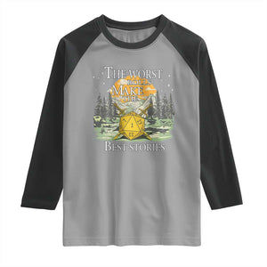 Not All Those Who Wander Are Lost Nevermind Raglan Shirt Funny RPG Parody Gamer TS11 Sport Gray Black Print Your Wear