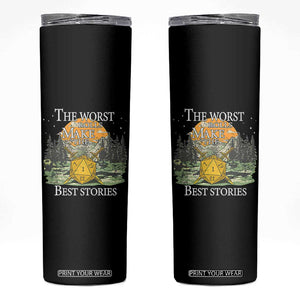 Not All Those Who Wander Are Lost Nevermind Skinny Tumbler Funny RPG Parody Gamer TS11 Black Print Your Wear