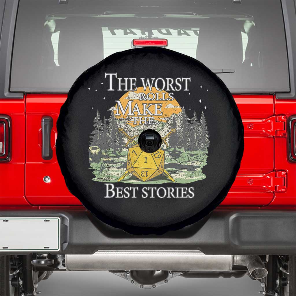 Not All Those Who Wander Are Lost Nevermind Spare Tire Cover Funny RPG Parody Gamer TS11 Black Print Your Wear