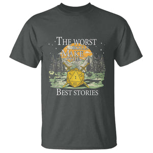 Not All Those Who Wander Are Lost Nevermind T Shirt Funny RPG Parody Gamer TS11 Dark Heather Print Your Wear