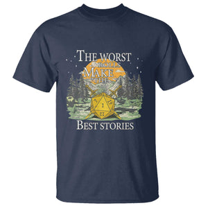 Not All Those Who Wander Are Lost Nevermind T Shirt Funny RPG Parody Gamer TS11 Navy Print Your Wear