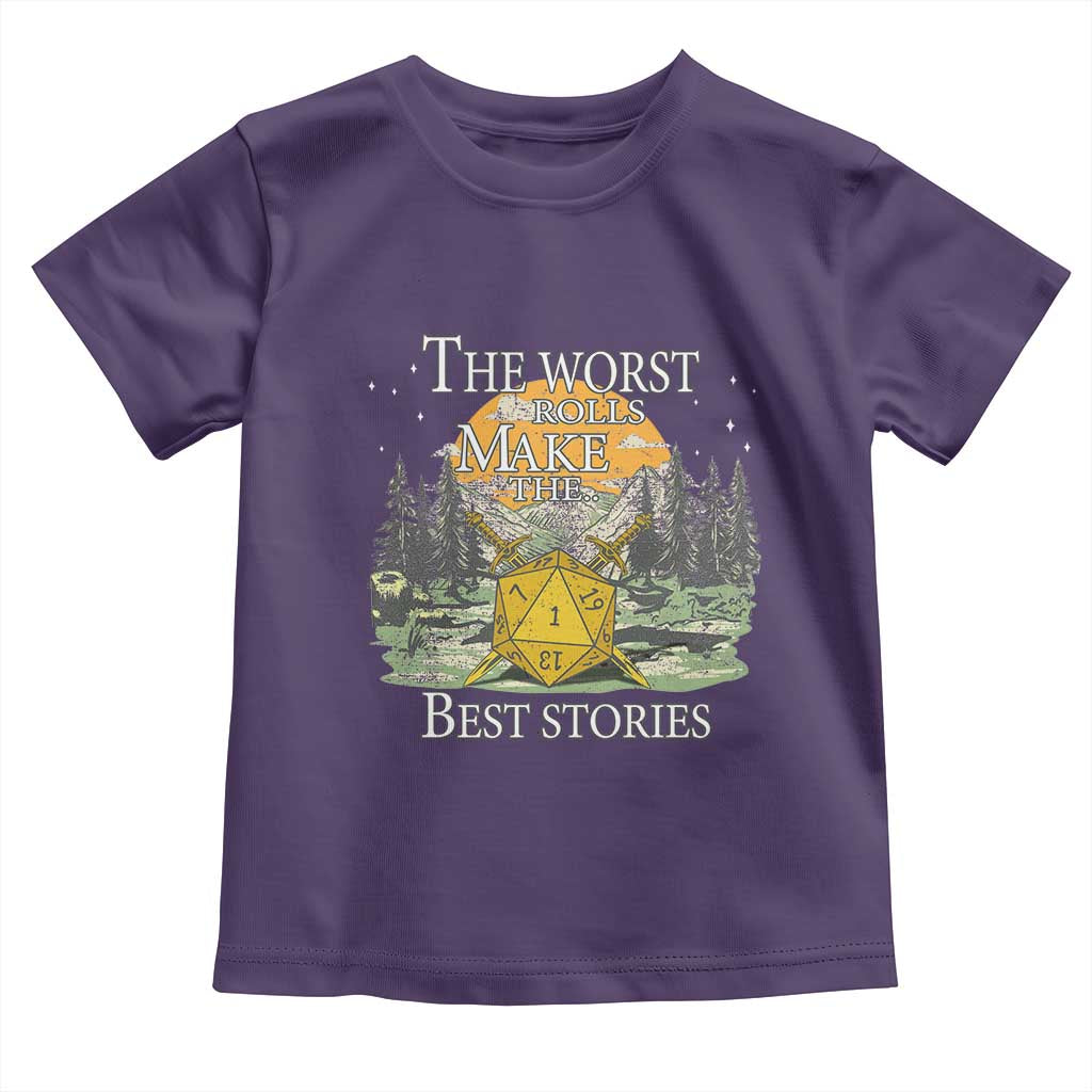 Not All Those Who Wander Are Lost Nevermind Toddler T Shirt Funny RPG Parody Gamer TS11 Purple Print Your Wear
