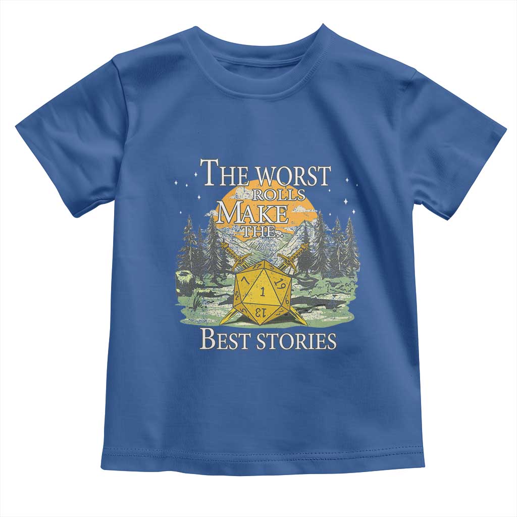 Not All Those Who Wander Are Lost Nevermind Toddler T Shirt Funny RPG Parody Gamer TS11 Royal Blue Print Your Wear