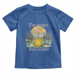 Not All Those Who Wander Are Lost Nevermind Toddler T Shirt Funny RPG Parody Gamer TS11 Royal Blue Print Your Wear