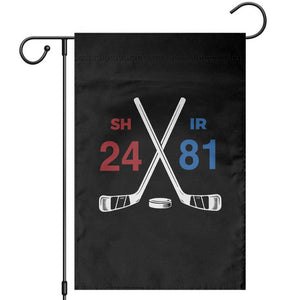 Funny Romance Hockey Garden Flag 24 81 Numbers Sport Ice Hockey Team TS11 Black Print Your Wear