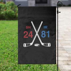 Funny Romance Hockey Garden Flag 24 81 Numbers Sport Ice Hockey Team TS11 Print Your Wear