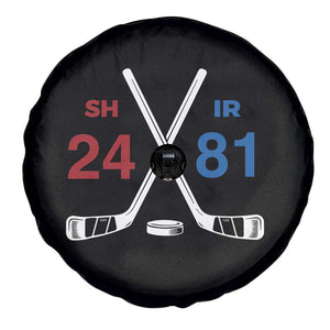 Funny Romance Hockey Spare Tire Cover 24 81 Numbers Sport Ice Hockey Team TS11 Print Your Wear