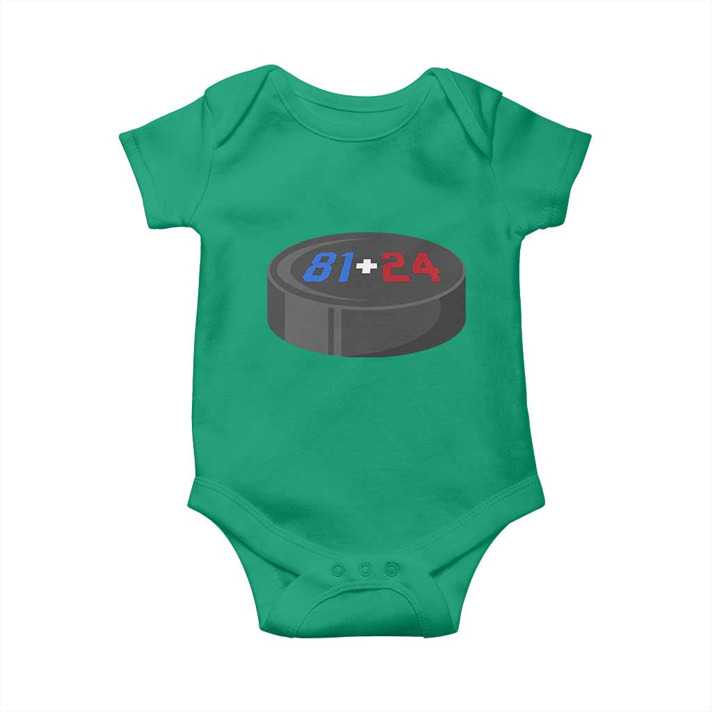 Funny Romance Hockey Lover Baby Onesie 24 81 Jersey Numbers Sport TS11 Irish Green Print Your Wear