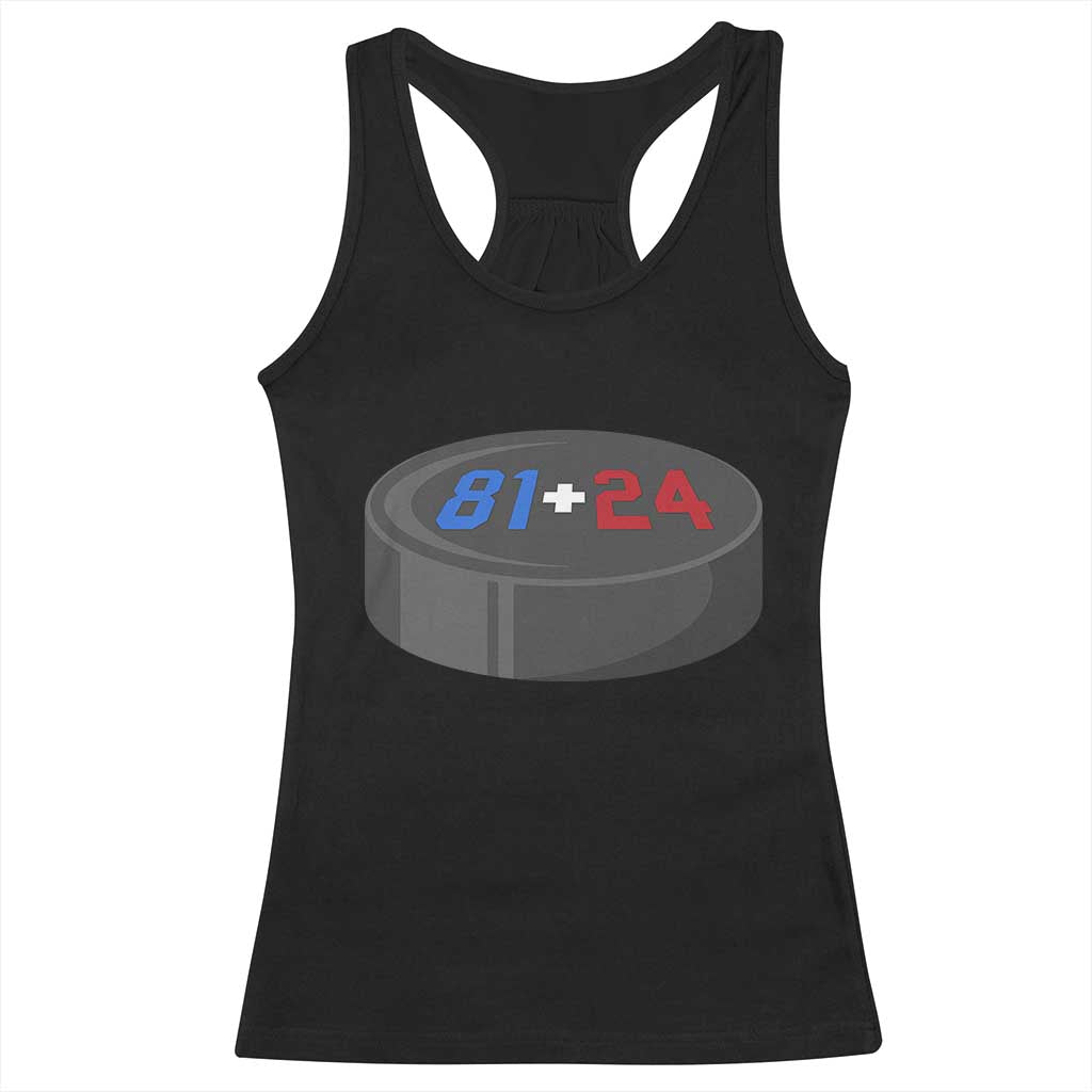 Funny Romance Hockey Lover Racerback Tank Top 24 81 Jersey Numbers Sport TS11 Black Print Your Wear