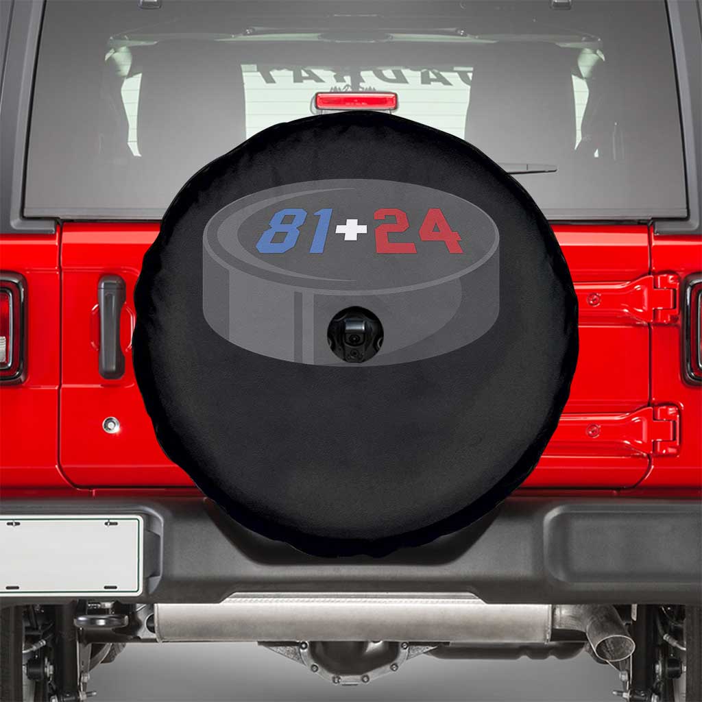 Funny Romance Hockey Lover Spare Tire Cover 24 81 Jersey Numbers Sport TS11 Black Print Your Wear