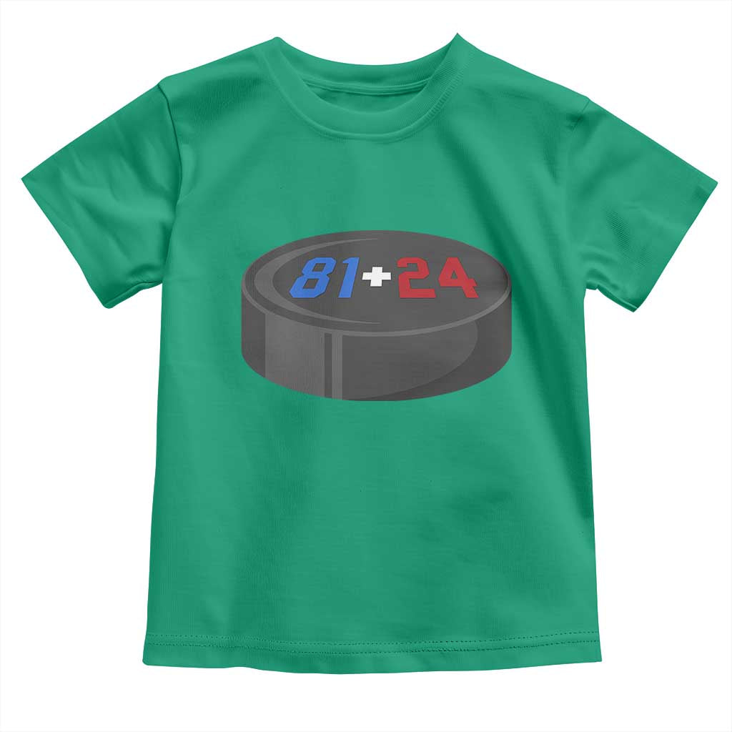 Funny Romance Hockey Lover Toddler T Shirt 24 81 Jersey Numbers Sport TS11 Irish Green Print Your Wear