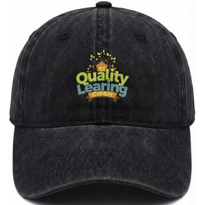 Funny Day Care Washed Cotton Baseball Cap Minnesota Learing Center Learning School Quote TS11 Print Your Wear