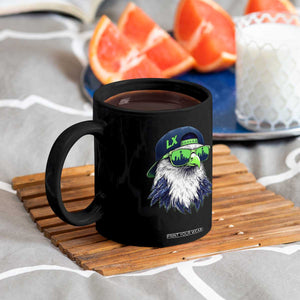 Vintage Hawk Graphic LX Cap Seattle Skyline Game Day Coffee Mug TS11 Print Your Wear