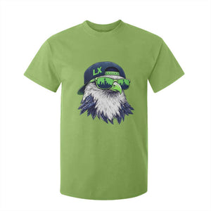 Vintage Hawk Graphic LX Cap Seattle Skyline Game Day T Shirt For Kid TS11 Lime Print Your Wear