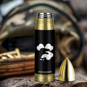 Funny St Patricks Day Dinosaur Shamrock Bullet Tumbler TS11 Print Your Wear