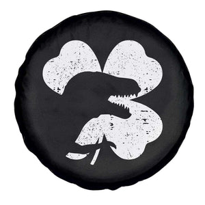 Funny St Patricks Day Dinosaur Shamrock Spare Tire Cover TS11 Print Your Wear