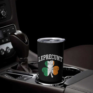 Funny Leprecunt St Patricks Day Tumbler Cup Vintage Irish Shamrock Adult Humor TS11 Print Your Wear