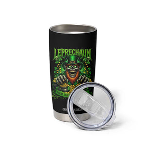 St Patricks Day Horror Leprechaun Tumbler Cup Your Luck Just Ran Out Creepy St Pattys Day TS11 Print Your Wear