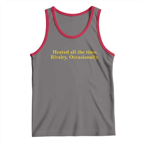 Funny Heated All The Time Rivalry Occasionally Tank Top LGBT Hockey Romance TS11 Deep Heather Red Print Your Wear