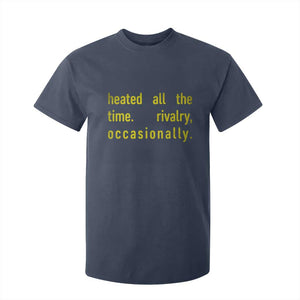 Funny Heated All The Time Rivalry Occasionally T Shirt For Kid LGBT Ice Hockey TS11 Navy Print Your Wear