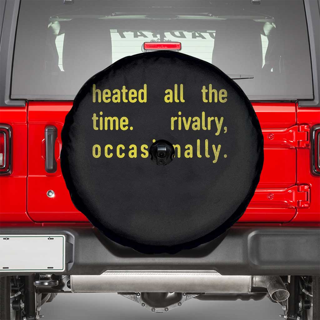 Funny Heated All The Time Rivalry Occasionally Spare Tire Cover LGBT Ice Hockey TS11 Black Print Your Wear