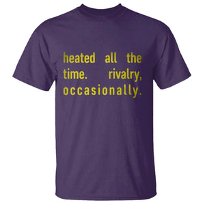 Funny Heated All The Time Rivalry Occasionally T Shirt LGBT Ice Hockey TS11 Purple Print Your Wear