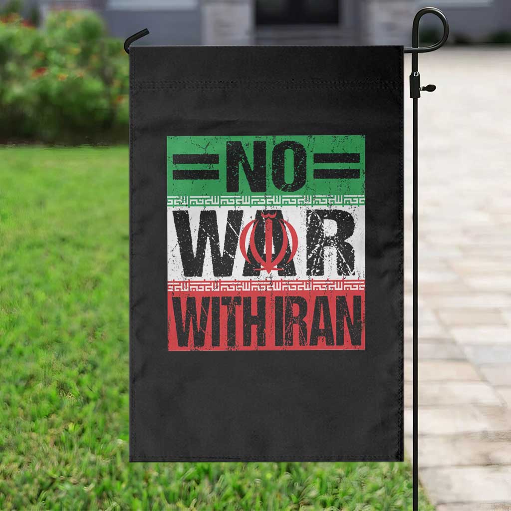 No War With Iran Garden Flag Freedom For Iranians Vintage Iran Flag TS11 Print Your Wear